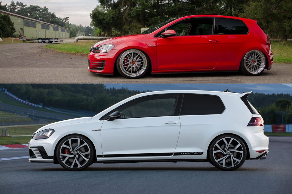 Anbauteile Felgen Wörthersee VW Golf GTI Composing